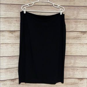 Eileen Fisher Women black skirt size 1x